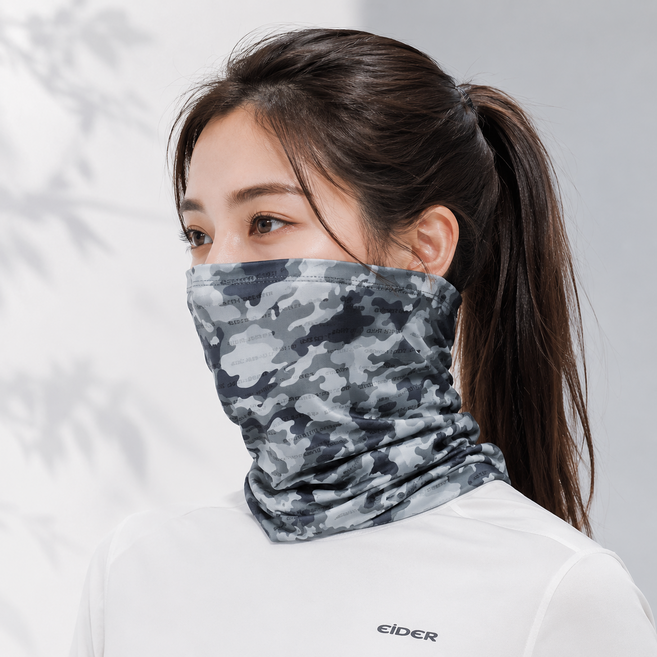 아이더 여름 멀티스카프 냉감 원단 흡습 속건 자외선차단 아이스 목도리, 카모