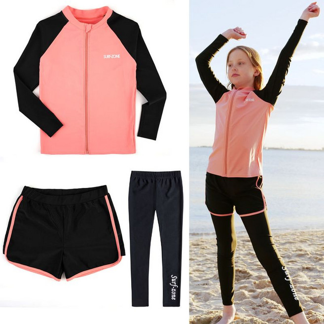 삐까부 주니어 초등 키즈 래쉬가드 수영복