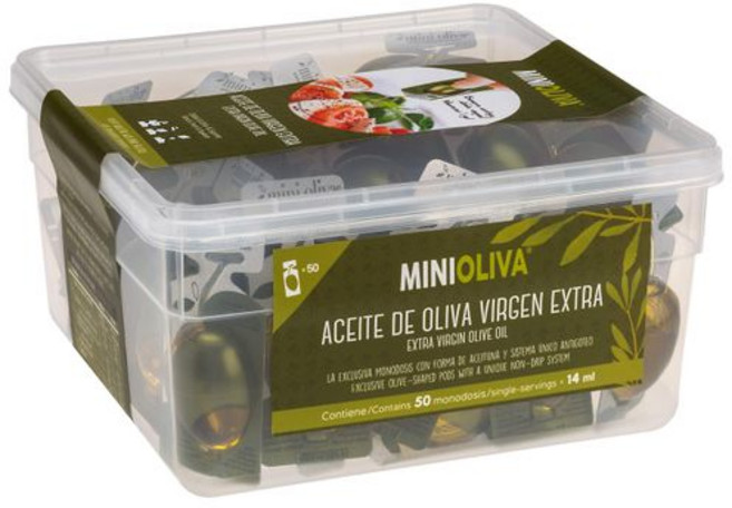 알칼라 올리바| 미니-올리바 엑스트라 버진 올리브 오일 | Alcalá Oliva| Mini-Oliva Extra Virgin Olive Oil | EVOO | 23.66 fl, 1개