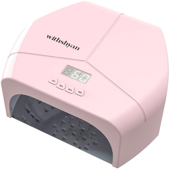 위드샨 퍼펙트 프로 젤램프 전문가용 UV/LED 고출력 네일램프 298W, 1개