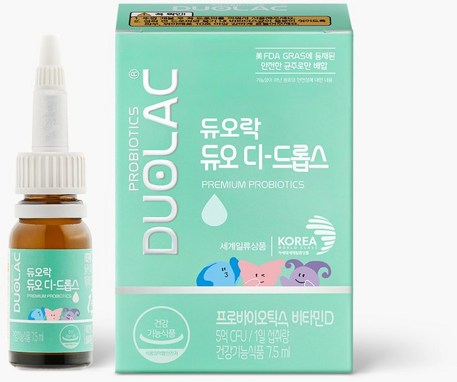 듀오락 듀오 디 드롭스, 7.5ml, 1개