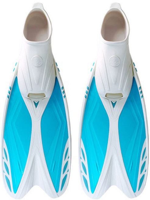 아레나 오리발 양발착용 롱핀 A5AC1AF01, BLUE