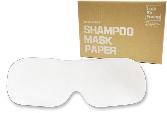 룩소영 샴푸마스크 페이퍼 안대형 /안면부직포, 1개, 2000매