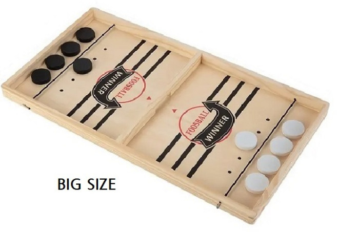 슬링퍽 대자 테이블 하키 보드게임, 1개