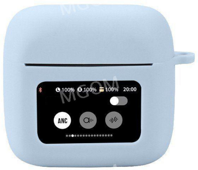 JBL Tour Pro3 투명 케이스 호환 실리콘 보호 소프트 커버 무선 이어폰, 스카이케이스+보호필름