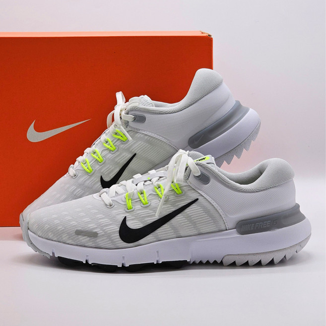 [매장정품] 나이키 프리 골프 화이트 스파이크리스 가벼운 여성 골프화 패션양말증정