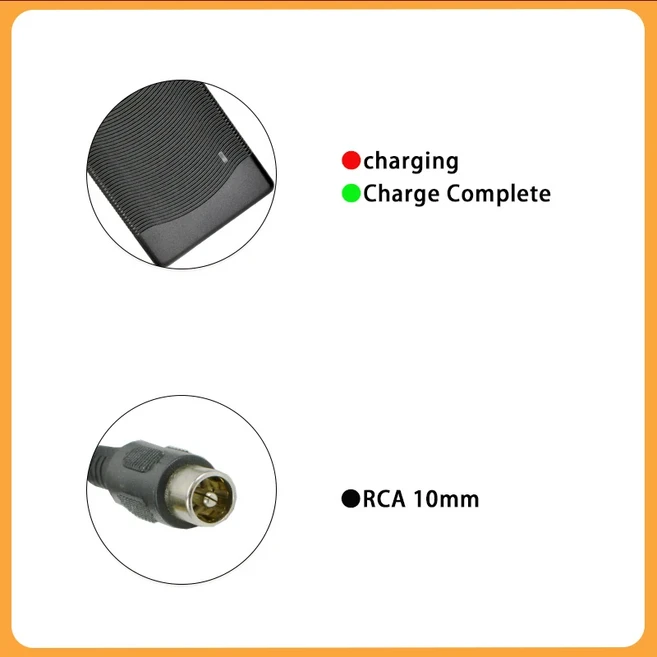 리튬 이온 배터리 충전기 54.6V 3A 13S 48V 출력 DC 냉각 팬 포함 블랙 알루미늄 쉘, 02 XT60_01 AU