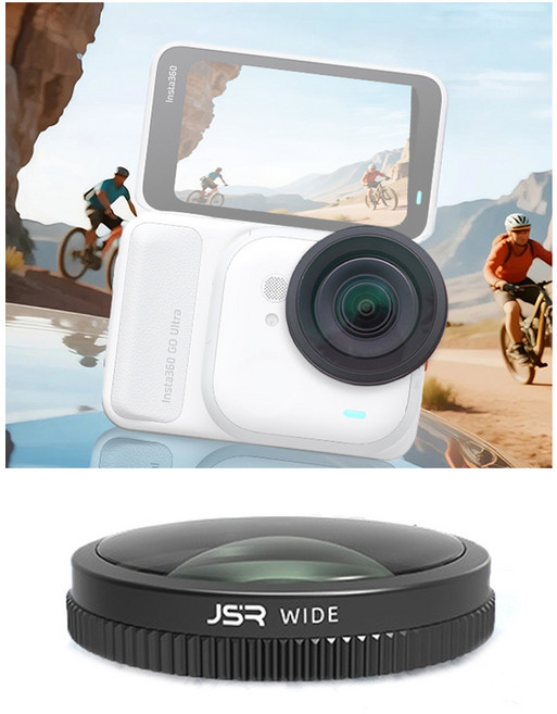 Insta360 GO Ultra 전용 광각 컨버젼 렌즈 185도 초광각 화각 확장 고 울트라