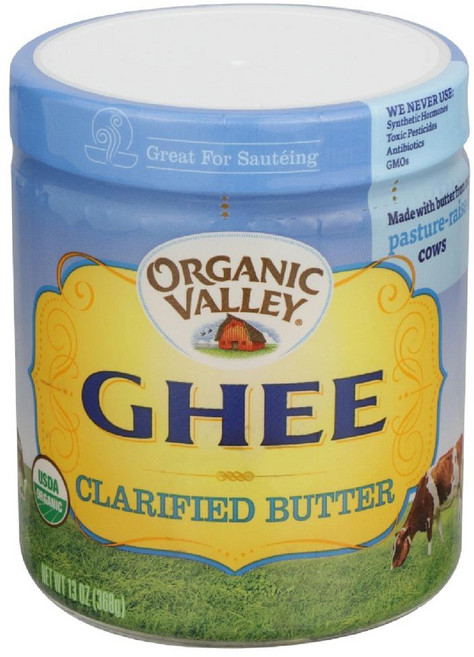 올가닉 밸리 기 버터 Organic Valley Ghee Clarified Butter 368g 4개