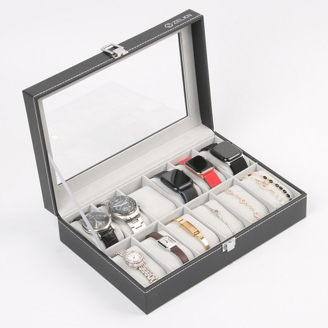 젤큰 솔리드 12구 시계보관함