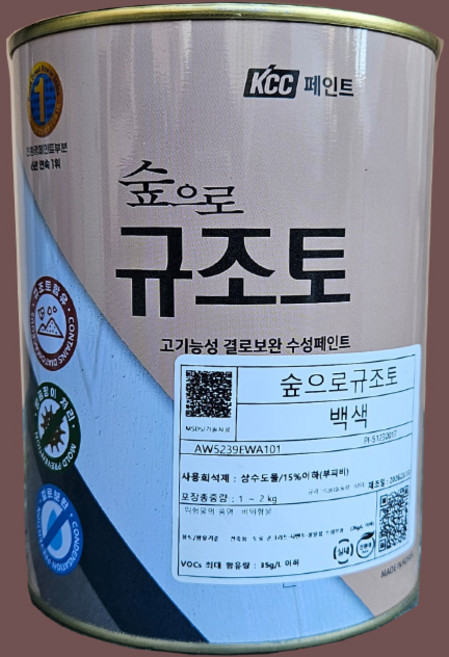 규조토 결로 보완용 페인트 냄새없는 도료 곰파이 방지 베란다 실내용 다용도실 사무실 창고, 1개, 1L, 연회색