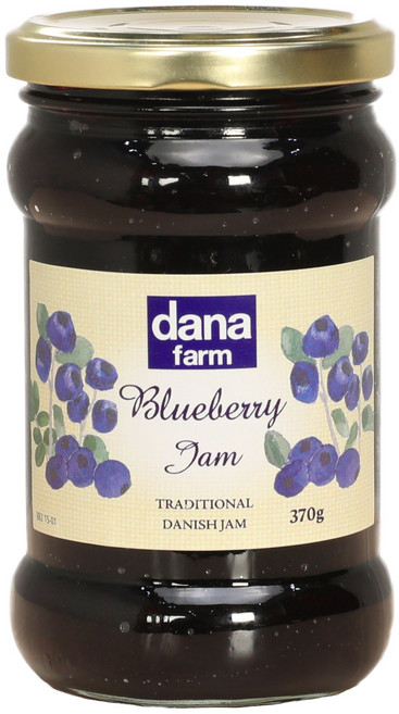 다나팜 블루베리잼 370g(덴마크전통잼), 370g, 1개