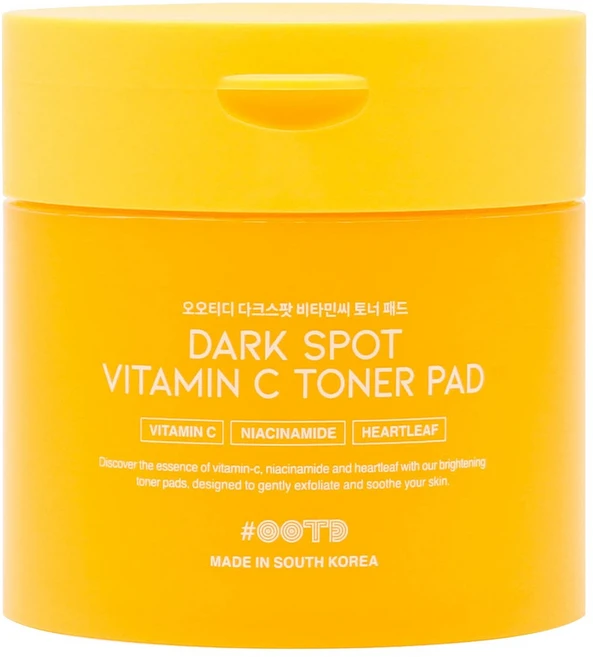 #오오티디뷰티 피부 형광등 비타민C 미백 광채 토너패드 70매입, 1개, 120ml - 쿠팡