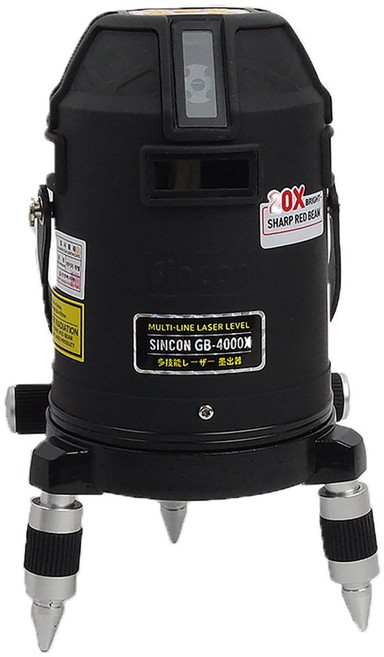 신콘 레드 20배 밝기 레이저레벨기 전자식 GB-4000 X, 1개