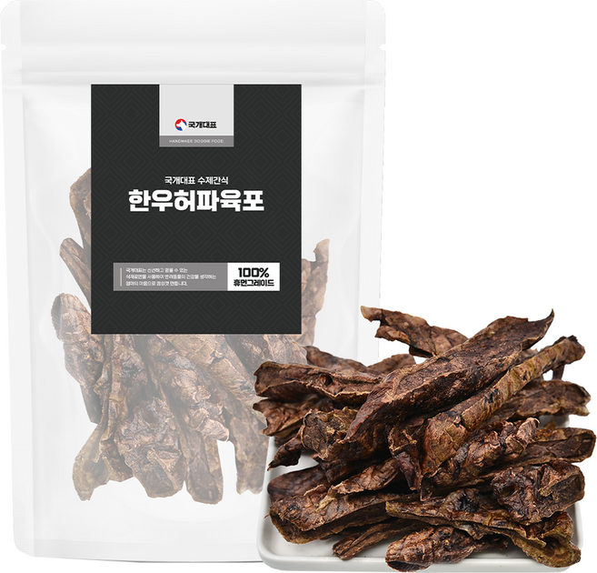 국내생산 한우 허파 비타민 풍부 피로회복과 눈 건강에 좋은 바삭한 식감 강아지수제간식, 50g, 1개, 한우허파