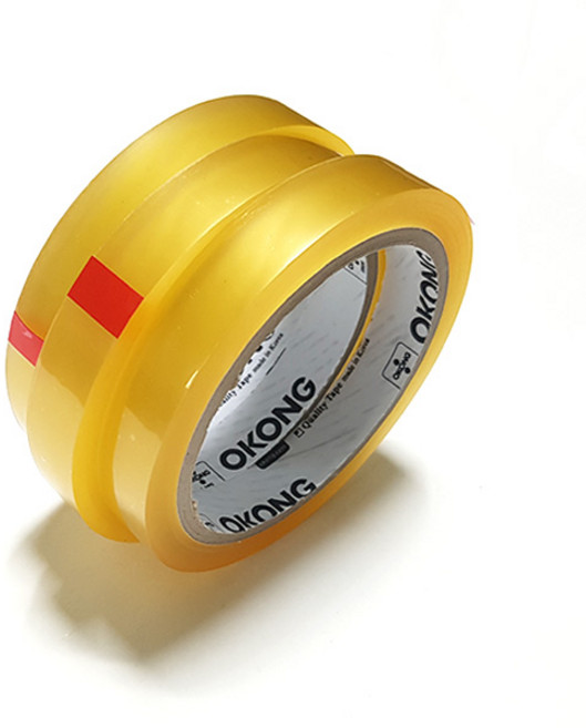 테이프커터기 투명테이프 테이프디스펜서 테이프캇터기, 투명테이프 16mm X 40M (3입)x5개