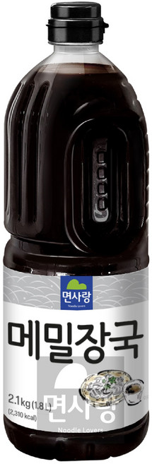 면사랑 메밀장국, 1.8L, 1개