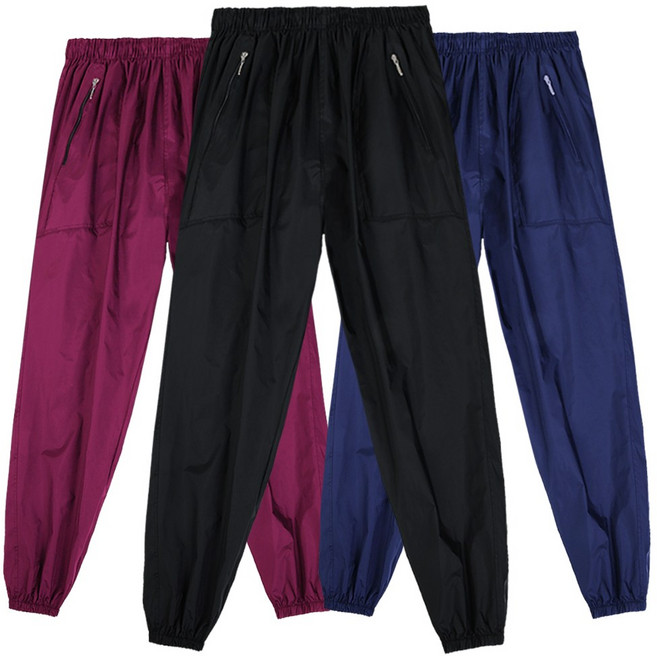 가우리 방수 방풍 작업복바지 KH 남녀공용 일바지 발수코팅 조거 수산시장 김장 축산