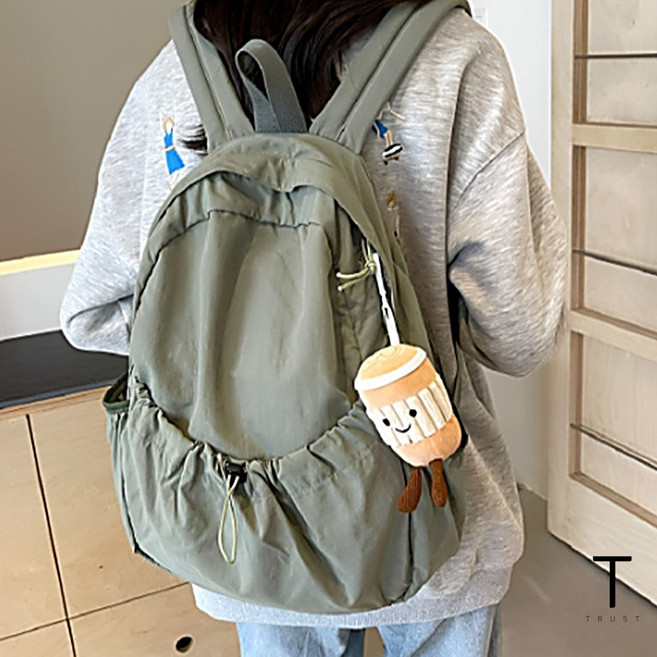 이쁜 스트링 백팩 데일리 캐주얼 백팩 여중생 가방 20대