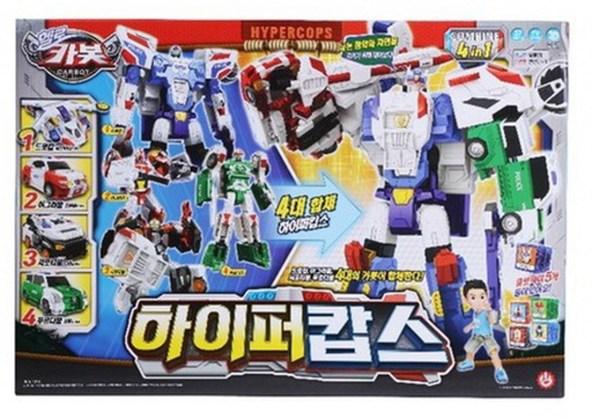 헬로 카봇 하이퍼 캅스 4단합체 로봇, 1개