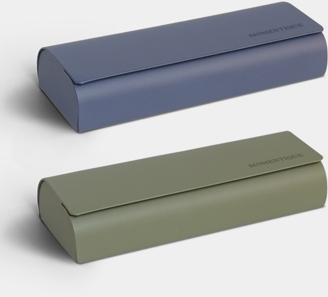 [1+1] 모멘티크 엣지 하드 안경케이스 초경량 자석 안경집