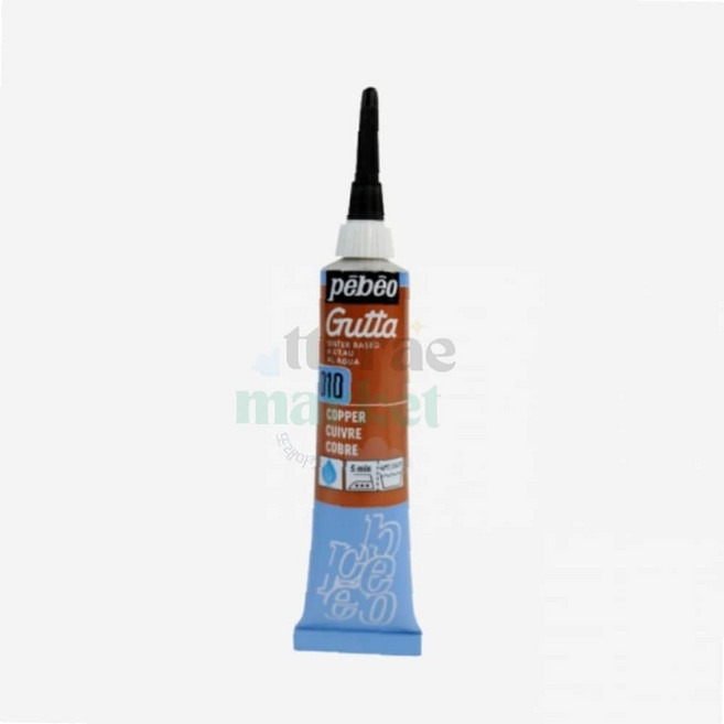 옵트샵 뻬베오 구타 직물물감 20ml 10 Pearl Copper 그림도구