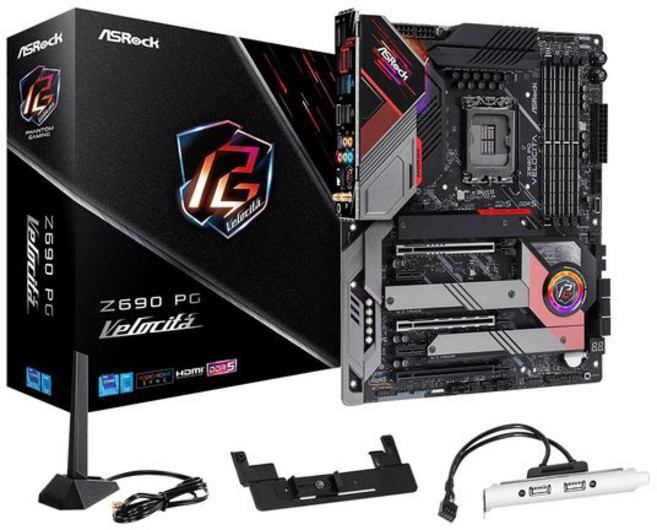 ASRock Z690 PG Velocita Intel CPU(LGA1700) Z690 ATX 마더보드 12세대 대응 마더보드