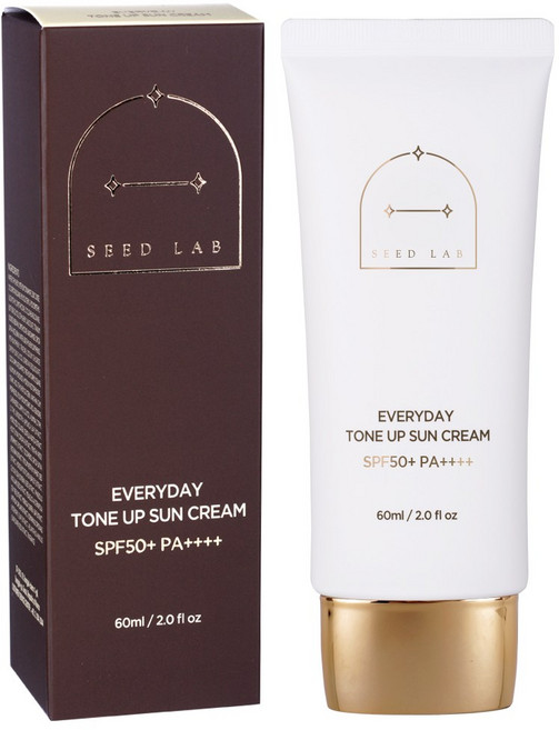 (미백톤업) 시드랩 에브리데이 톤업 선크림 60 ml SPF + PA++++, 1개, 60ml