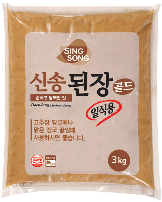 신송 일식된장, 3kg, 2개