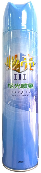 必亮 極光噴蠟, 1罐, 750ml