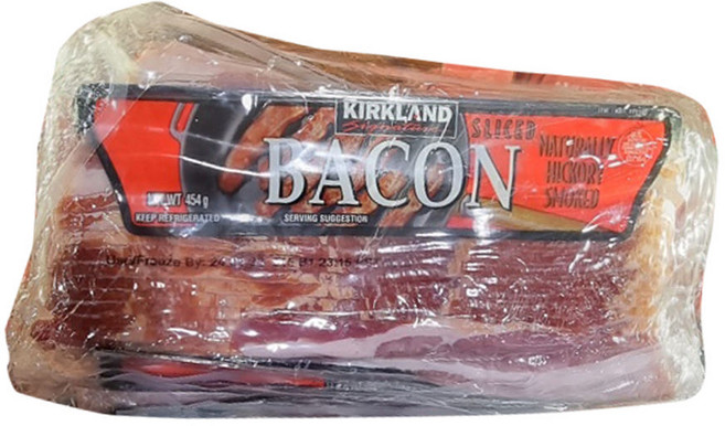커클랜드 시그니처 저염 슬라이스 베이컨, 454g, 2개