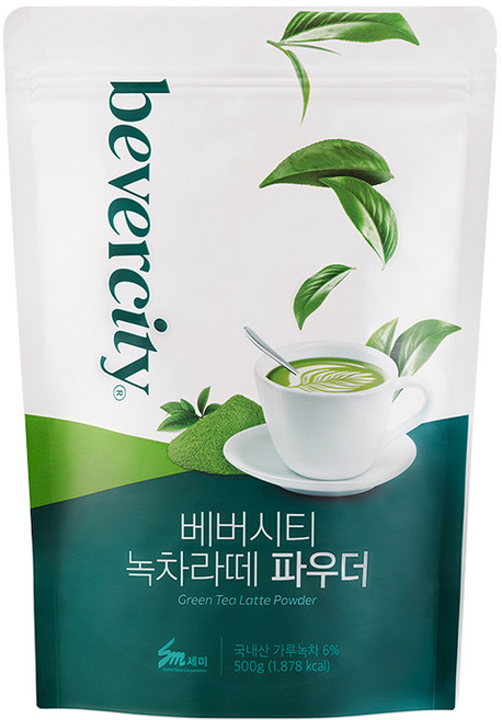 베버시티 녹차라떼 파우더, 500g, 1개
