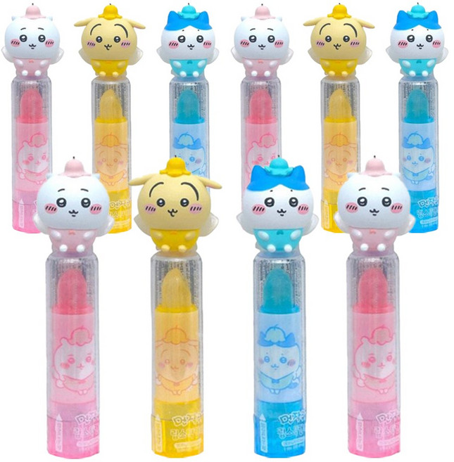 먼작귀 립스틱 캔디 한정행사 10개(5gx10개) 어린이선물장난감사탕, 10개, 5g