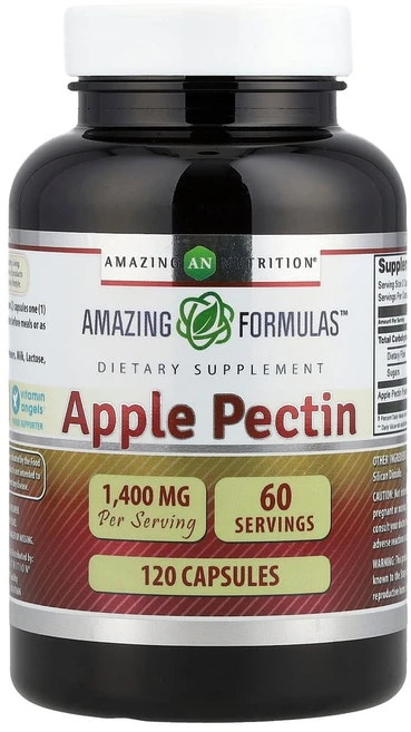 아이허브 사과 펙틴 1400mg 캡슐 120정(캡슐 1정당 700mg), 1개, 120정 - 쿠팡