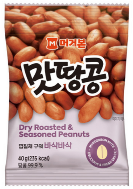 맛땅콩, 40g, 24개