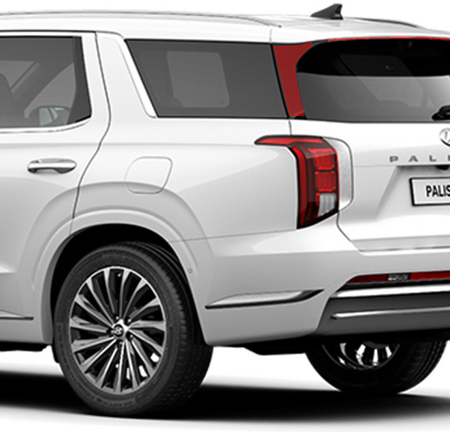 더 뉴 팰리세이드 LX2 트렁크 필러 PPF 보호필름, 트렁크필러 유광, 1개