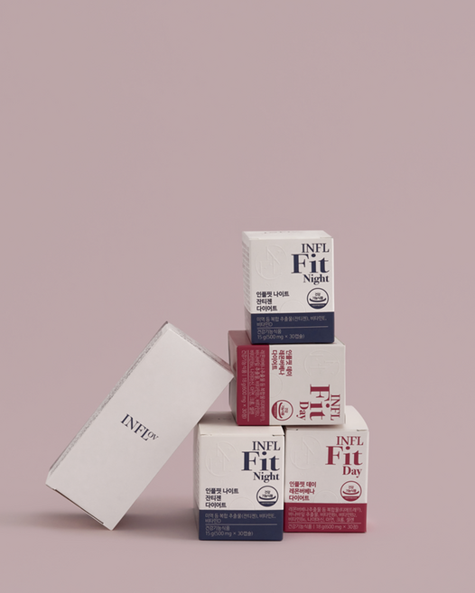 (1개월) 인플핏 데이&나이트 다이어트, 4박스, 30정