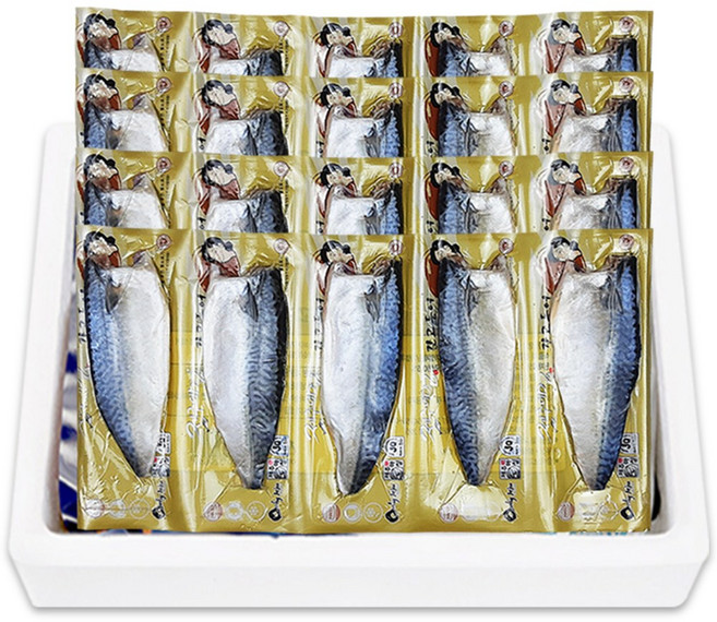 제주 고등어살 20팩 30팩 간고등어 고갈비 조림 구이, 1세트, 2.4kg(제주고등어살 20팩)