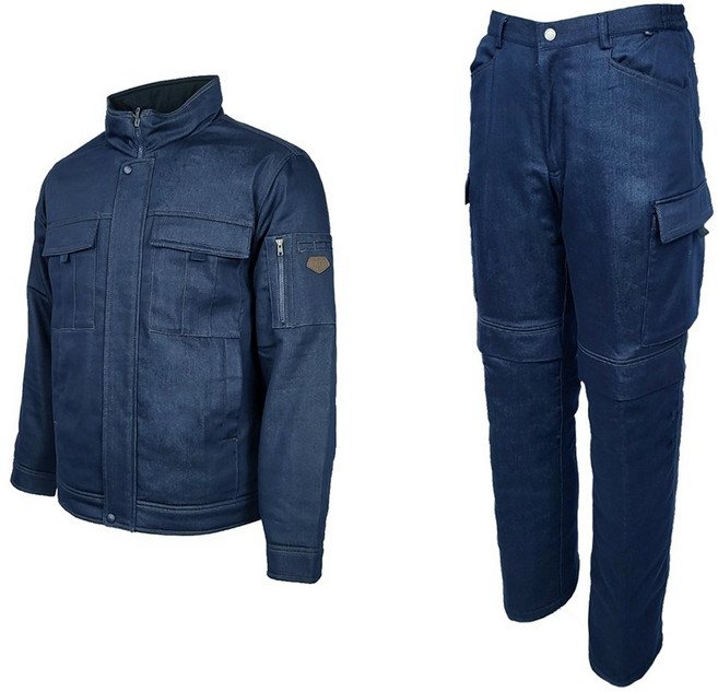 지벤 겨울 작업복세트 청작업복 근무복세트 ZB-JP1958, 34, 1개