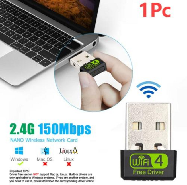 가정용 4G LTE 무선 라우터 USB 동글 150Mbps 모뎀 스틱 와이파이 어댑터 4G 카드 라우터, 1) 1PCS  150Mbs Network Card, 1개