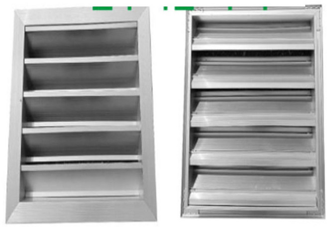 AL 알루미늄 내경 루바 500X300 500X400 500X500 550X550 망부착 루바 환기구 배기구 주문제작도 가능합니다, 고객직접설치