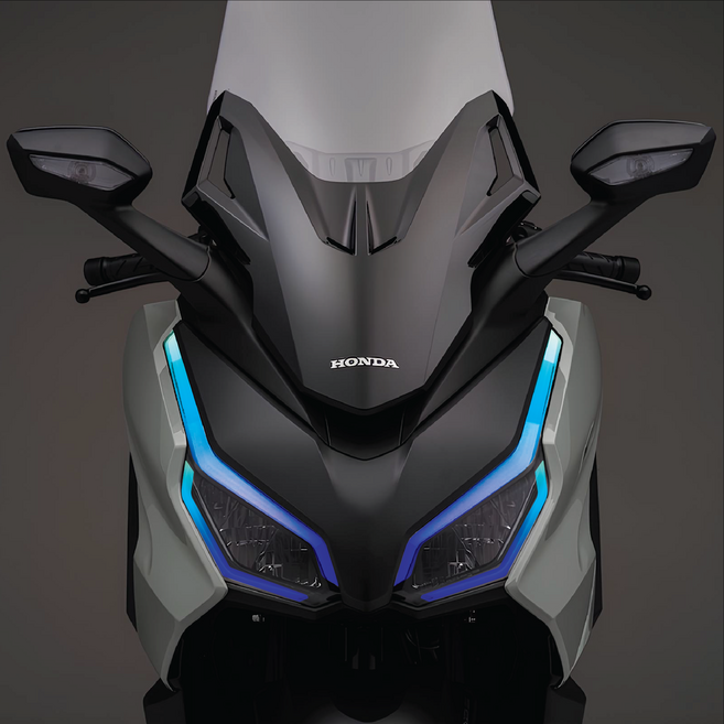 포르자350 그라데이션 라이트필름 (2023-2025) 혼다포르자350튜닝, 스카이라인블루, 1세트