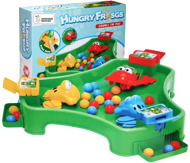 폴짝폴짝 개구리 사탕먹기 보드게임 B407, 단품, 1개