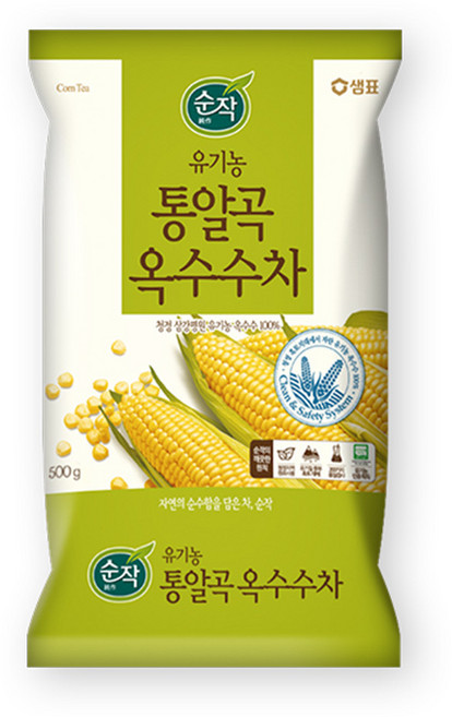 샘표 순작 통알곡 옥수수차 500g, 1개입, 1개