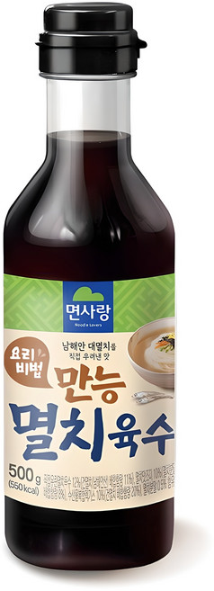 면사랑 요리비법 만능 멸치육수, 500g, 1개