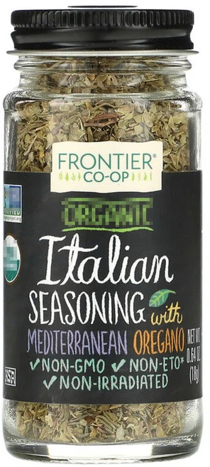 프론티어 이태리 오레가노 시즈닝 18g x 1통 바질 로즈마리 마조람, 1개 - 쿠팡