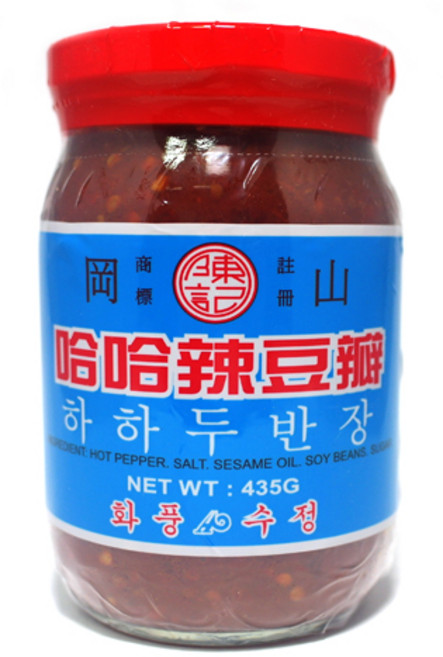 하하화풍 두반장 435g 황두장 우육면 라조장 마파두부 중식소스 중화요리, 1