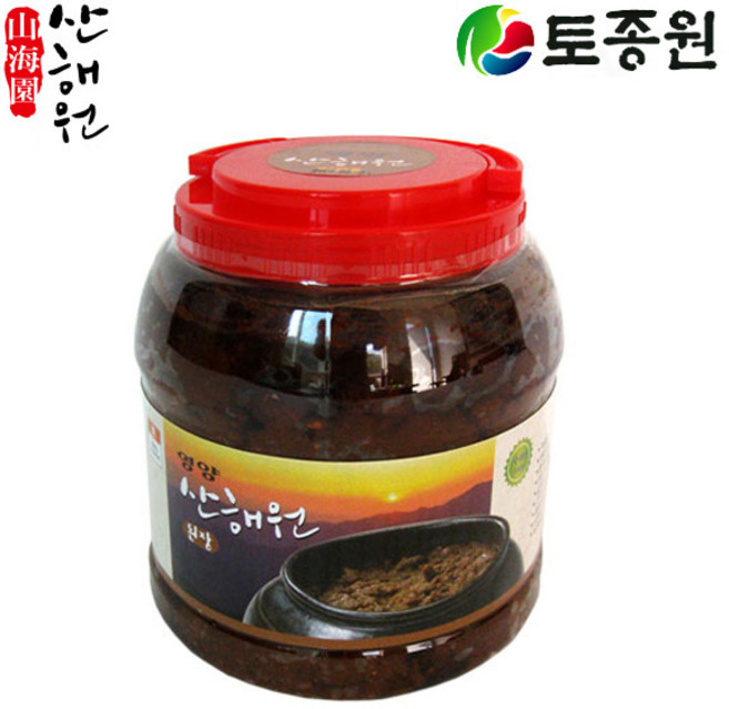 토종원 산해원 된장3kg 한식메주명인, 1개, 3kg