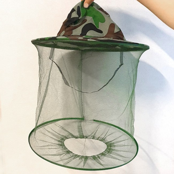 방충모 양봉모자 예초기 벌초 벌모자 모기장모자, 1개