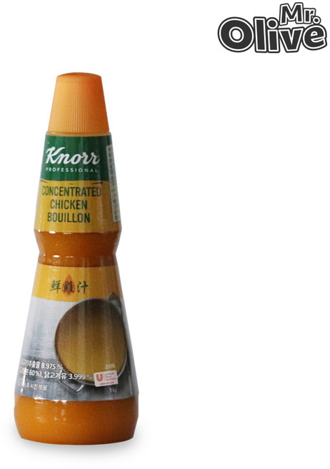 크노르 농축 닭고기 부용1kg 치킨스톡 액상, 1kg, 1개